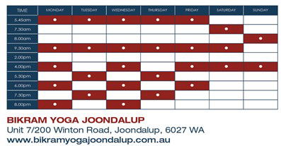 Bikram Yoga Ocean Keys & Joondalup - Adelaide Schools 2