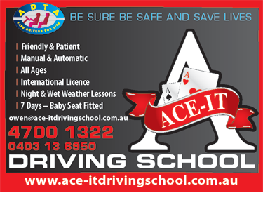 Ace-it Driving School - Adelaide Schools 1