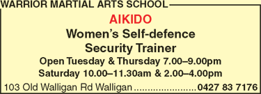 Warrior Martial Arts School - Adelaide Schools 4