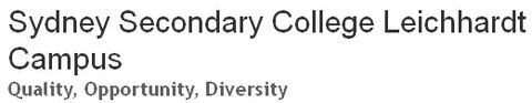 Sydney Secondary College Leichhardt Campus - Adelaide Schools 0