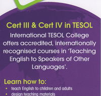 International TESOL College - Adelaide Schools