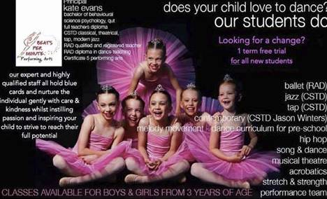 Beats Per Minute Performing Arts - Adelaide Schools 1