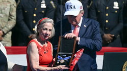 Trump posthumously awards Medal of Freedom to 9/11's 'man in red bandana' Adelaide Schools